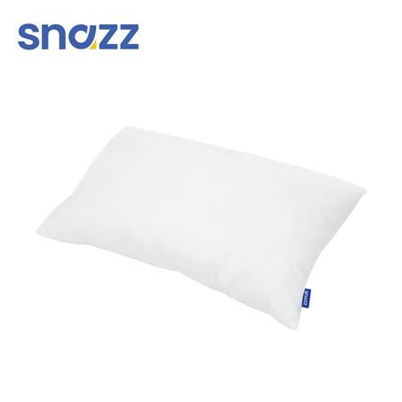 หมอนหนุนสุญญากาศ ใยสังเคราะห์ SNAZZ 19x29 นิ้ว สีขาว
