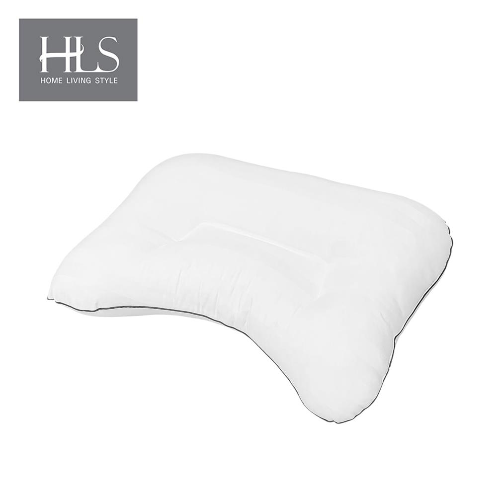 หมอนสุขภาพ ใยสังเคราะห์ HOME LIVING STYLE CURVE 18x28 นิ้ว สีขาว