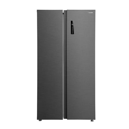 ตู้เย็น SIDE BY SIDE TOSHIBA GR-RS696WI-PMTH(60) 19.6 คิว อินเวอร์เตอร์ สีเทาเข้ม