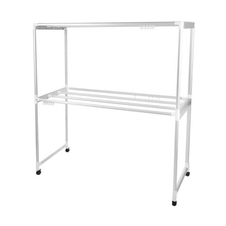 ราวตากผ้าอะลูมิเนียมมีล้อ 8 เส้น PLIM 1.5 ม.