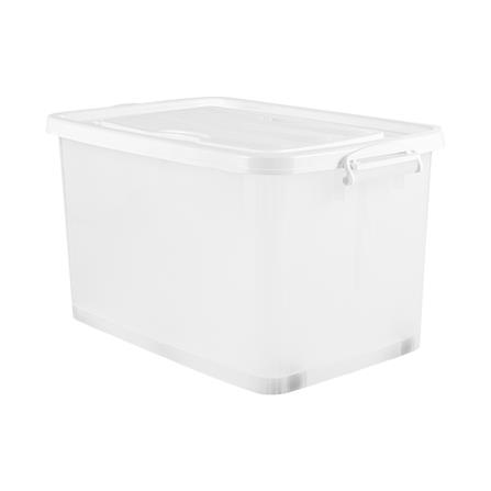 กล่องเก็บของ ฝาล็อค API 2007 100 ลิตร สีขาว