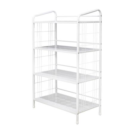 ชั้นวางของ 4 ชั้น ME LIVING RACK 75x41x124 ซม. สีขาว