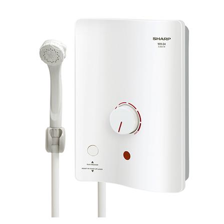เครื่องทำน้ำอุ่น SHARP WH-34 3500 วัตต์ สีขาว