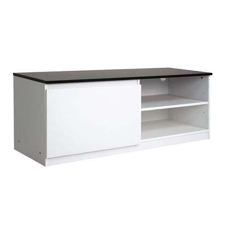 ตู้วางทีวี LUVORA ARMADIO LVR0031 120 ซม. สีขาว/น้ำตาลเข้ม