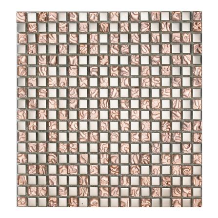 โมเสคแก้ว 30x30 ซม. TARA โรส ควอทซ์