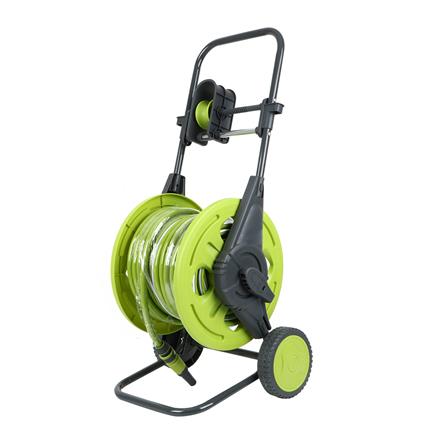 สายยางโรลล้อลาก SPRING DGH-008-S 1/2นิ้้วX40เมตร สีเขียว/สีเทา