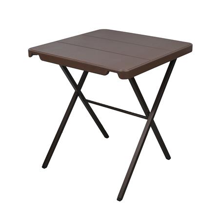 โต๊ะพับอเนกประสงค์ NEW STROM BT-09B 68x68 ซม. สีน้ำตาล