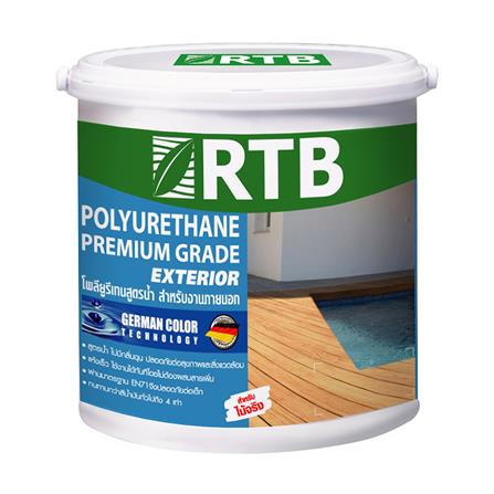 โพลียูรีเทนภายนอก ชนิดเงา RTB PP102 1K 1 แกลลอน