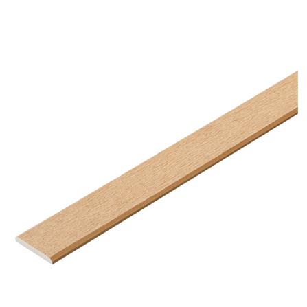 ไม้ระแนง SHERA ลายเสี้ยน ขอบวี หน้า 3 นิ้ว 0.8X7.5X300 ซม. สีบีช