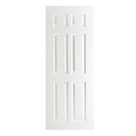 ประตูภายนอก UPVC PARAZZO MN003 70X200 ซม. สีขาว ไม่เจาะลูกบิด