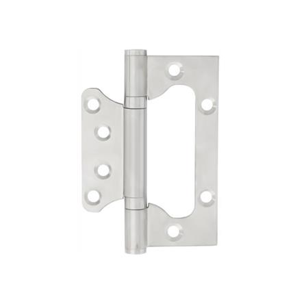 บานพับ 4X2.75 นิ้ว X 2.5 มม. SOLEX 4275 ไม่เซาะร่อง สีสเตนเลส (แพ็ก 3 ชิ้น)