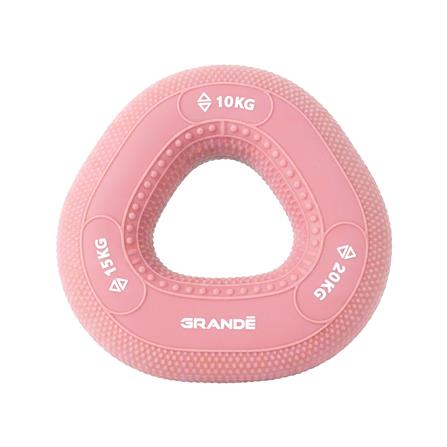 ที่บริหารมือทรงสามเหลี่ยม GRANDE สีชมพู