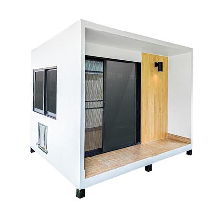 บ้านหมา บ้านแมว T.C. DOGHOUSE 6 MODERN 180X250X200 ซม.