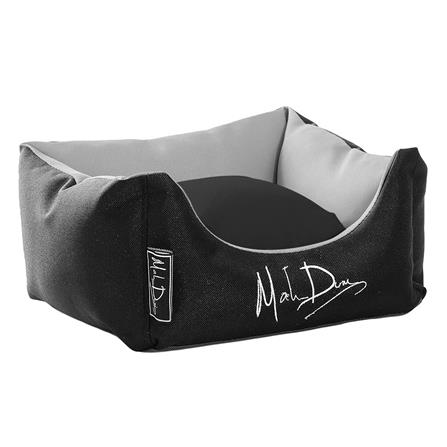 ที่นอนสุนัขโซฟา MAHDUM 80X60 ซม. สีดำ-เทา