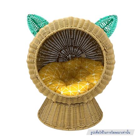 ที่นอนสัตว์เลี้ยง THAI FORWARD 41X41X48 ซม. สีน้ำตาล