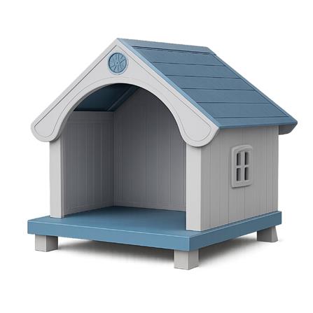 บ้านสัตว์เลี้ยง DPETT HONEY COMB HOUSE สีเทา-ฟ้า