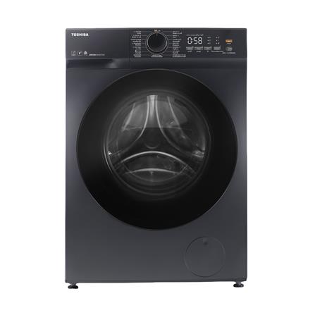 เครื่องซักอบผ้าฝาหน้า TOSHIBA TWD-T21BU140UWT(MG) 13/8 กก. อินเวอร์เตอร์ สีดำ