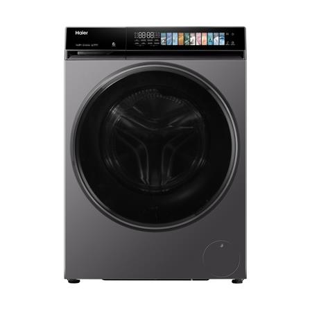 เครื่องซักอบผ้าฝาหน้า HAIER HWD140-BP14367S8U1 14/8 กก. 1400RPM อินเวอร์เตอร์ สีดำเงิน