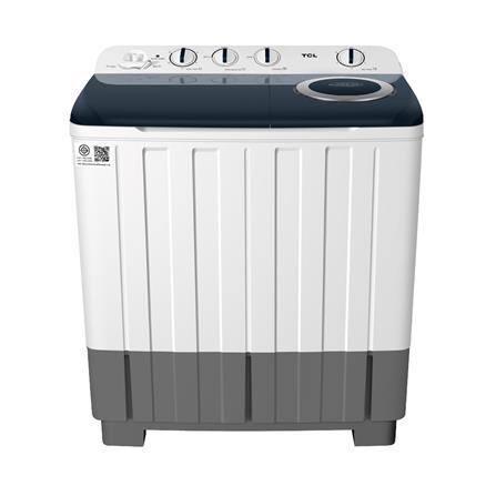 เครื่องซักผ้า 2 ถัง TCL WT089FTTG 8 กก. สีขาวเทา