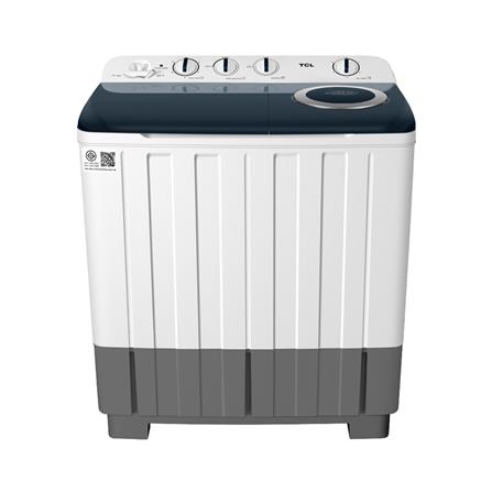 เครื่องซักผ้า 2 ถัง TCL WT201FTTW 20 กก. สีขาวเทา
