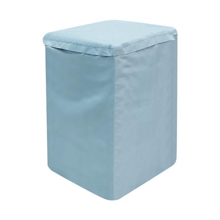 ผ้าคลุมเครื่องซักผ้าฝาบน 8-10 กก. CKR PLASTIC F-T002 64X64X96 ซม. สีฟ้าทึบ