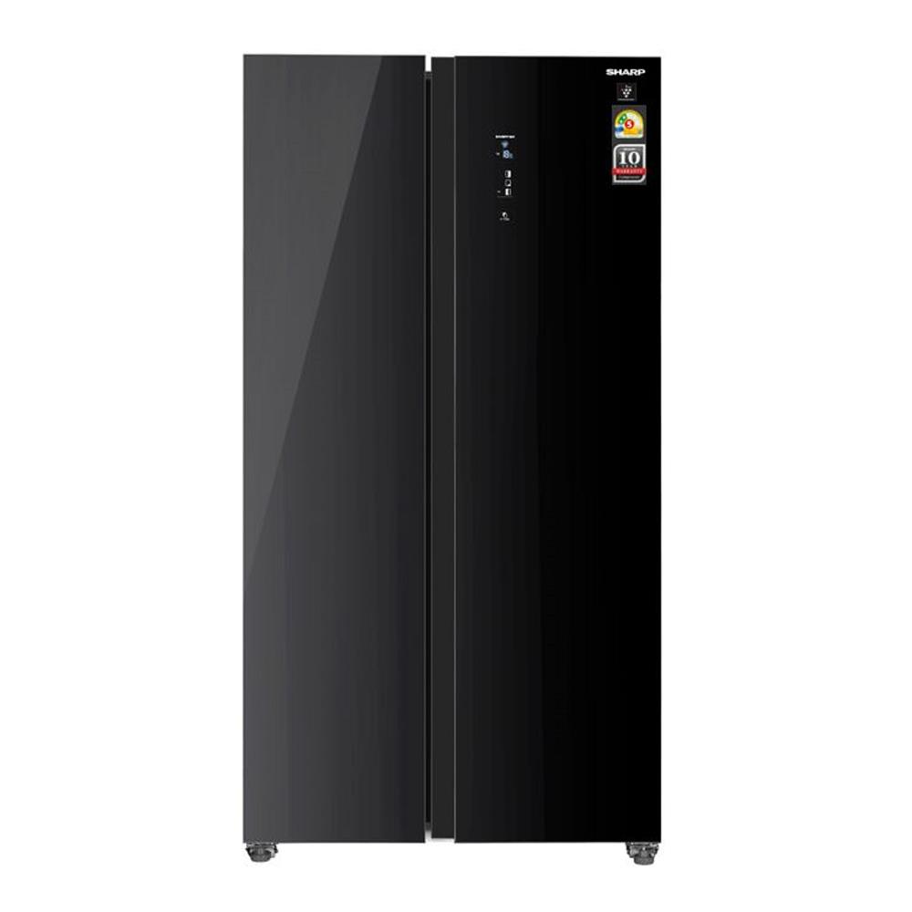 ตู้เย็น SIDE BY SIDE SHARP SJ-SBS600P-BK 21 คิว กระจกดำ อินเวอร์เตอร์