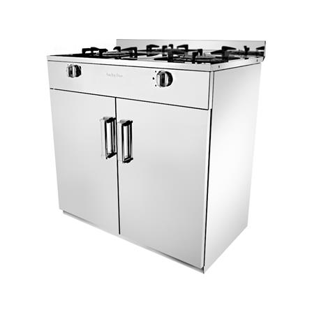 เตาแก๊สตั้งพื้น 2 หัวแก๊ส LUCKY FLAME HQ-214S