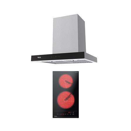 เตาฝัง+เครื่องดูดควัน LINEA VE2 Q + LDH TC 60 SS