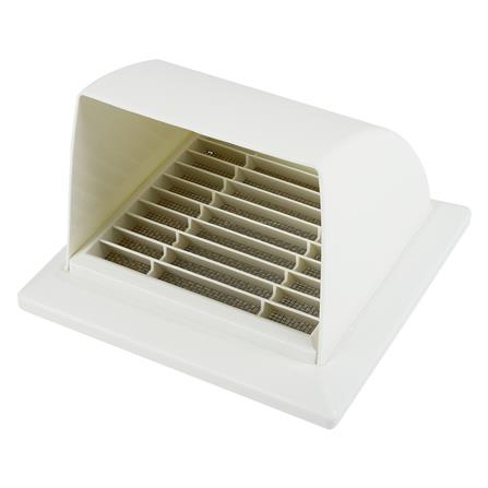 หน้ากากกันแมลง TECNOPLUS AHD150WC 15 ซม. สีขาว