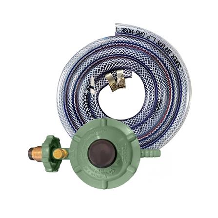 หัวปรับแก๊สแรงดันต่ำเซฟตี้ พร้อมสายแก๊ส TECNOPLUS R326S