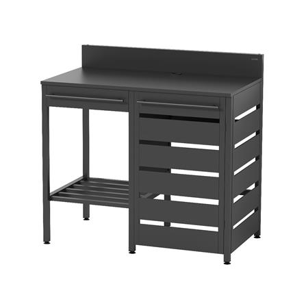 โต๊ะวางเตาคู่ KUCINE KURO GSR01