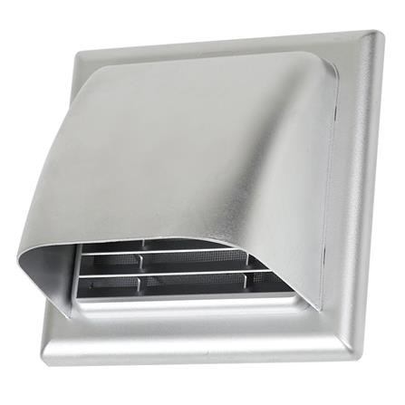 หน้ากากกันแมลงแบบกันฝน PARNO 12.5 ซม. สีเงิน