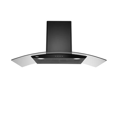 เครื่องดูดควันกระโจม LINEA LDD 90.2 BLACK GLASS 90 ซม.