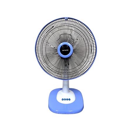 พัดลมตั้งโต๊ะ 16 นิ้ว SKYWING S168 สีฟ้า