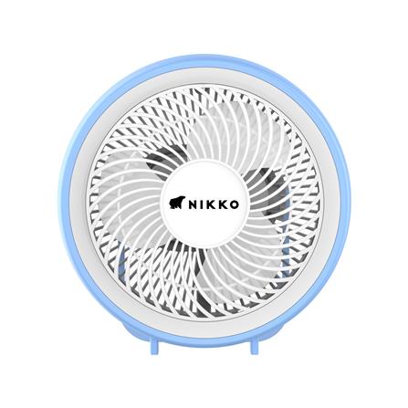 พัดลมตั้งโต๊ะ 6 นิ้ว NIKKO NK-MF-L2766B สีฟ้า