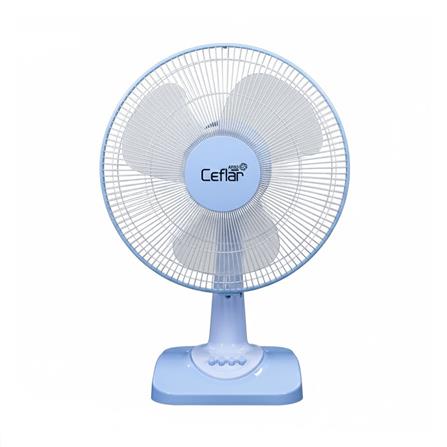 พัดลมตั้งโต๊ะ 16 นิ้ว CEFLAR FB-1602 สีฟ้าอ่อน