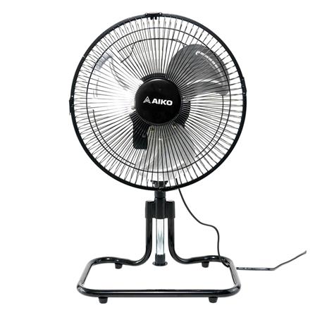 พัดลมตั้งโต๊ะ 10 นิ้ว AIKO F-10T สีดำ