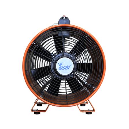พัดลมอุตสาหกรรม 8 นิ้ว YUSHI YUS-PVT20 สีดำ/ส้ม