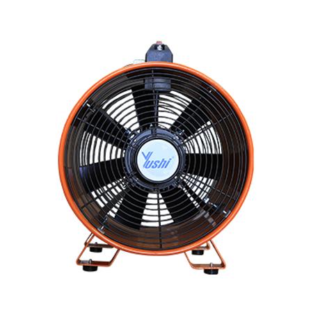 พัดลมอุตสาหกรรม 16 นิ้ว YUSHI YUS-PVT40 สีดำ/ส้ม