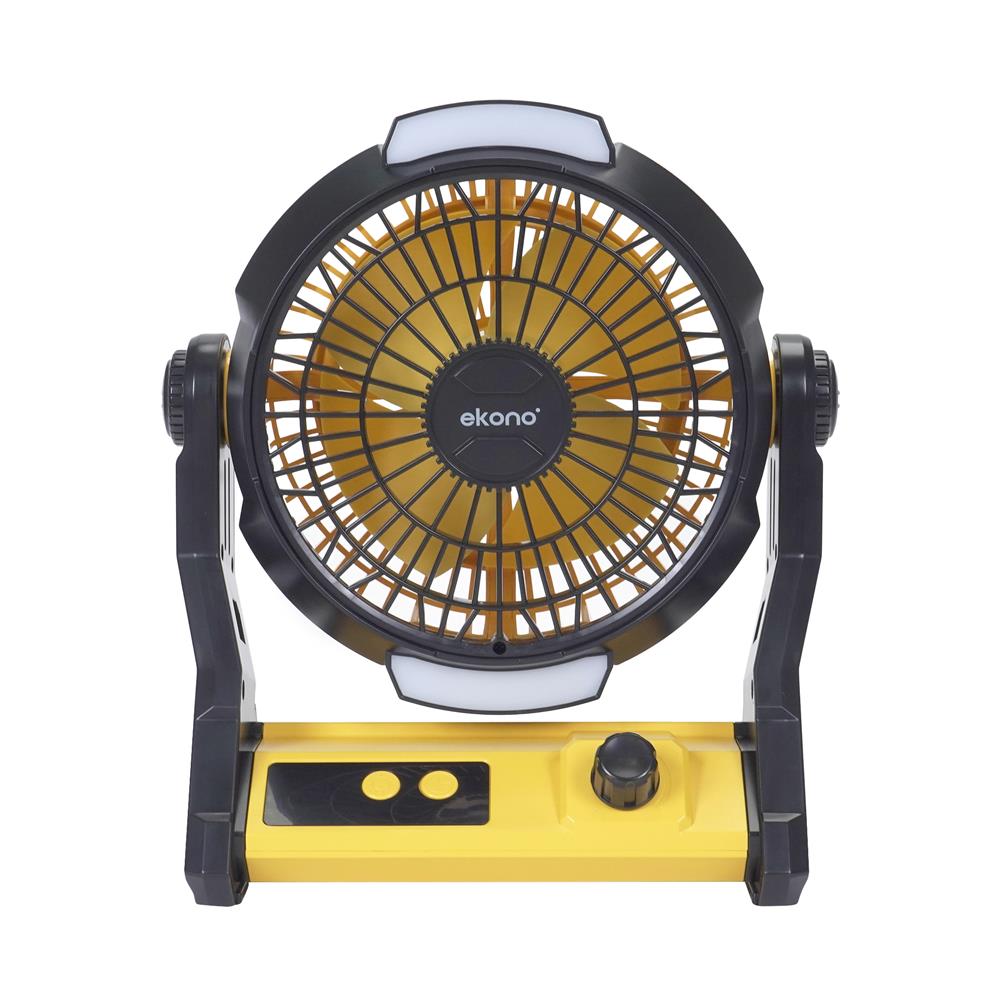 พัดลมพกพา 9 นิ้ว EKONO EK-PTB13YL สีเหลือง