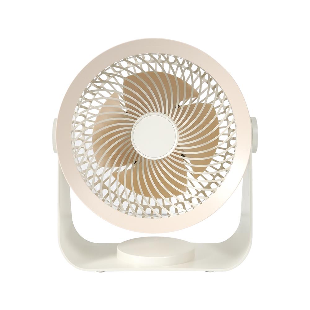 พัดลมพกพา 4 นิ้ว MUXIANG M55 สีครีม