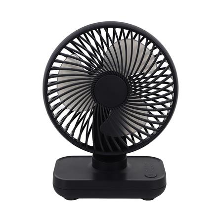 พัดลมพกพา 5 นิ้ว MEGALEC D606 สีดำ