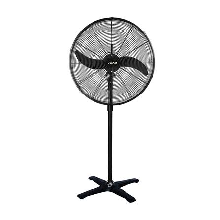 พัดลมอุตสาหกรรมขาเดี่ยว 26 นิ้ว VENZ FS-65 สีดำ