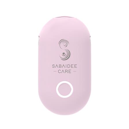 เครื่องฟอกอากาศแบบพกพา SABAIDEE CARE สีชมพู