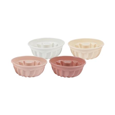 แม่พิมพ์ซิลิโคนมีรู COOK CHARMY 4 ชิ้น หลากสี