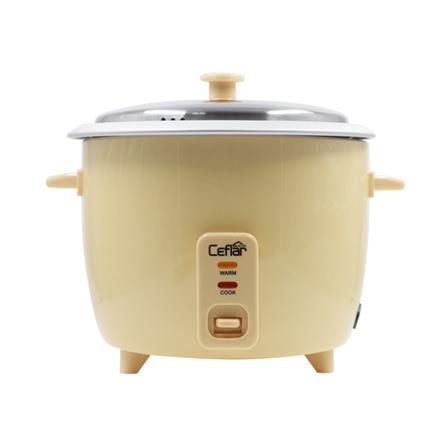 หม้อหุงข้าวธรรมดา CEFLAR CR-185 1.8 ลิตร สีเหลือง