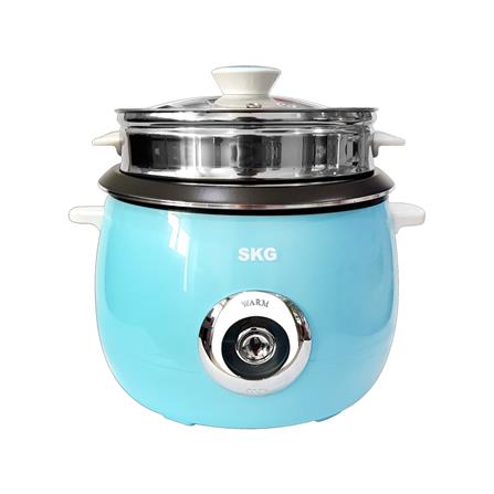 หม้อหุงข้าวธรรมดา SKG SK-718 1.8 ลิตร สีฟ้า