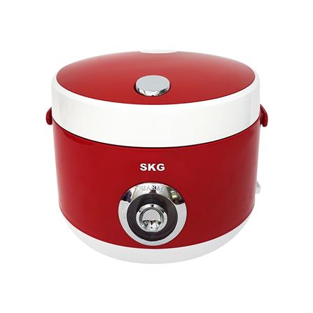 หม้อหุงข้าว MANUAL SKG SK-125 1.2 ลิตร สีขาว/แดง