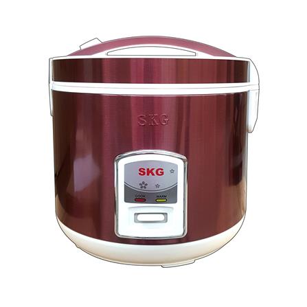 หม้อหุงข้าว MANUAL SKG SK-18K 1.8 ลิตร สีแดง