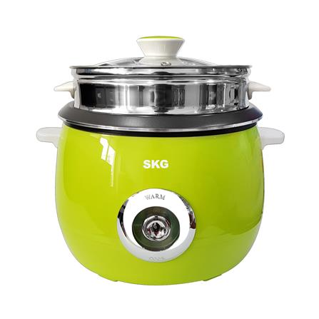 หม้อหุงข้าวธรรมดา SKG SK-718 1.8 ลิตร สีเขียว